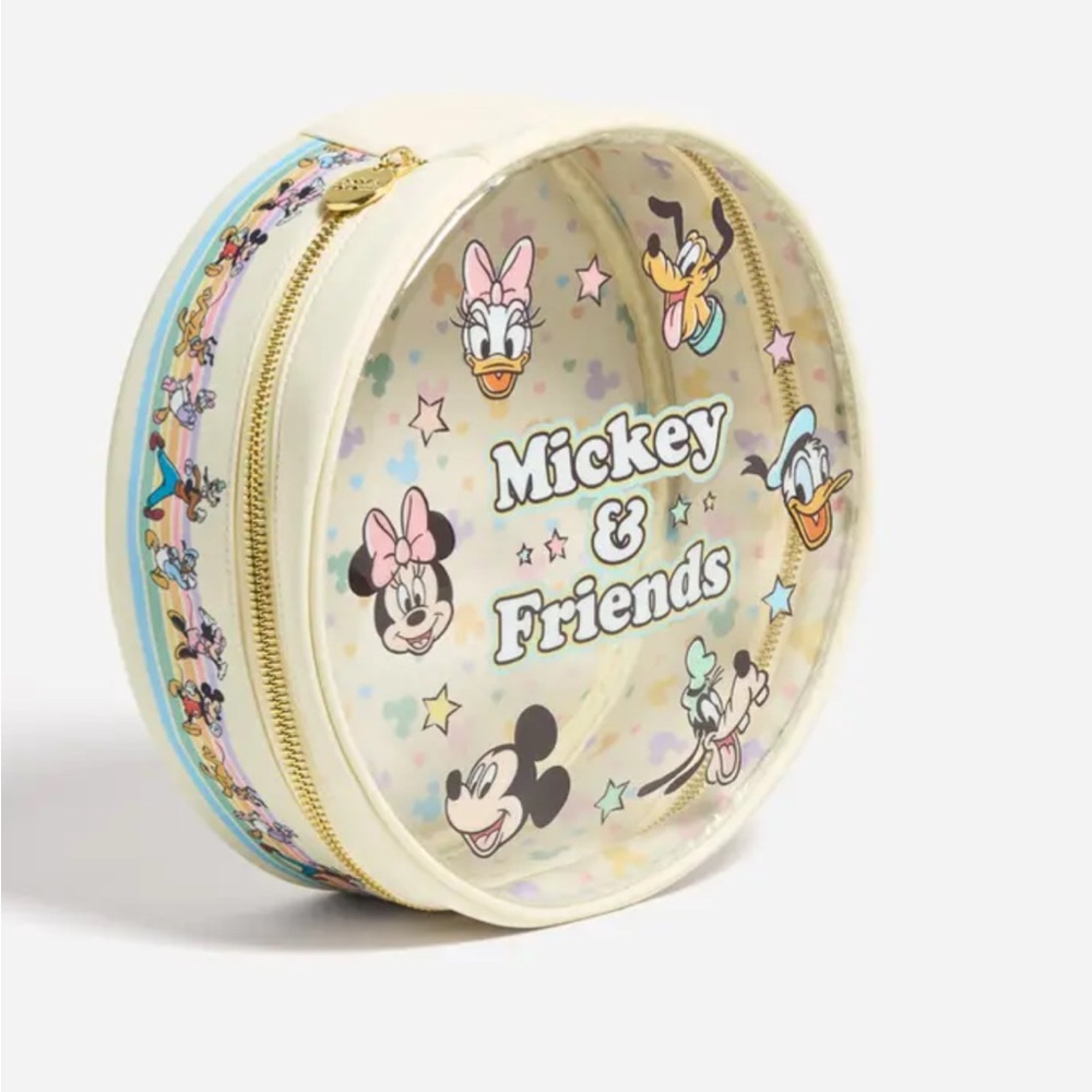 Stoney Clover Lane Mickey & Friends Clear Circle Pouch